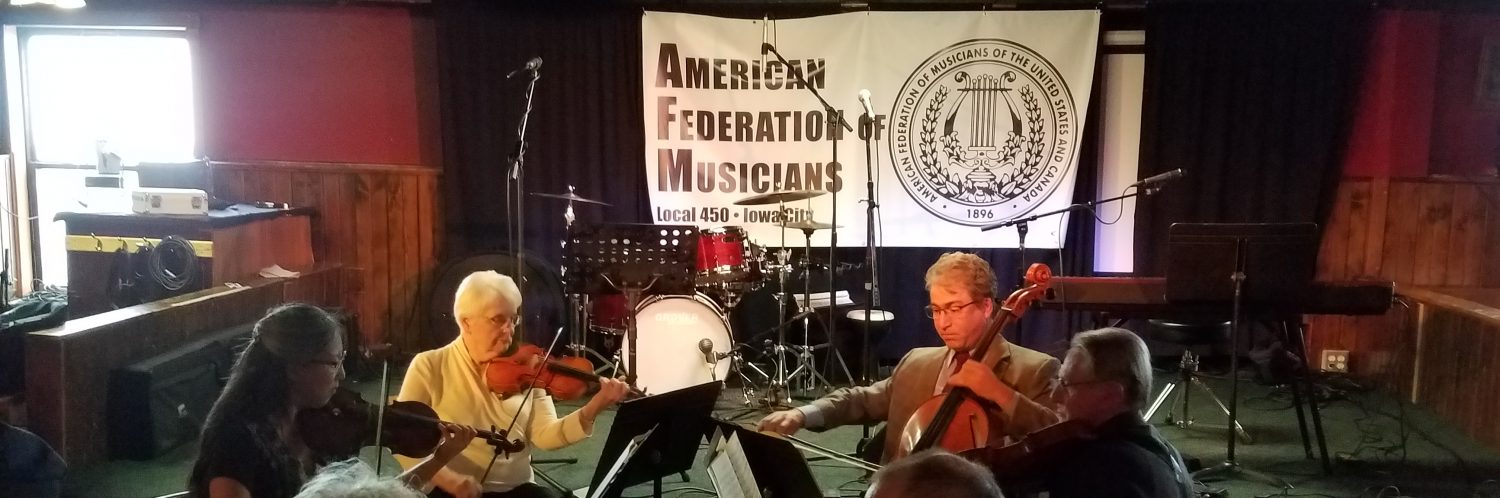 American Federation of Musicians 450, Iowa City